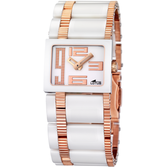 RELOJ DE MUJER LOTUS CON ESFERA PLATEADA 15598/1