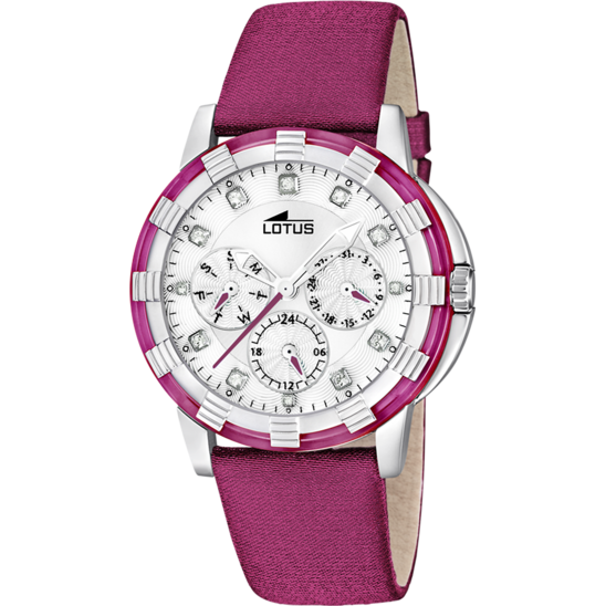 LOTUS DAMES WIT   HORLOGE 15746/F