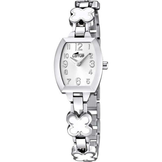 LOTUS KIDS'S WHITE STAINLESS STEEL WATCH BRACELET 15771/1