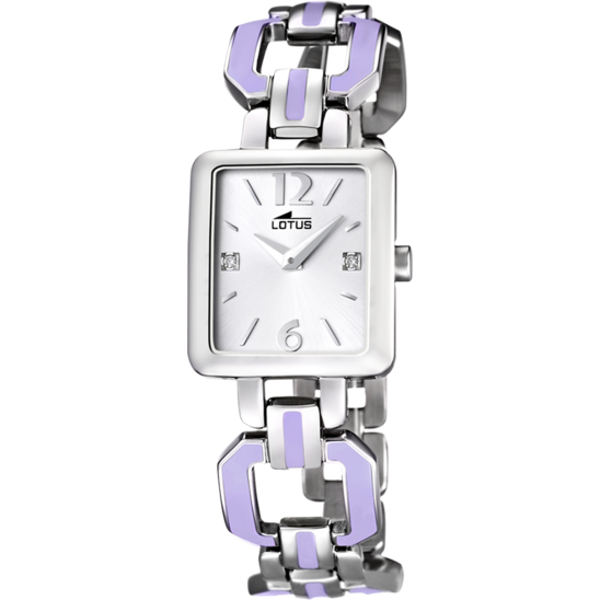 MONTRE LOTUS OUTLET MONTRES 15776/3 BLANC, BRACELET EN ACIER INOXYDABLE, FEMME