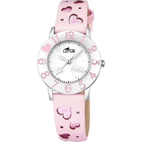 LOTUS KIDS'S WHITE OUTLET LEATHER WATCH BRACELET 18271/2