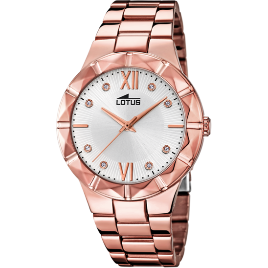 RELOJ DE MUJER LOTUS CON ESFERA BLANCA 18418/1