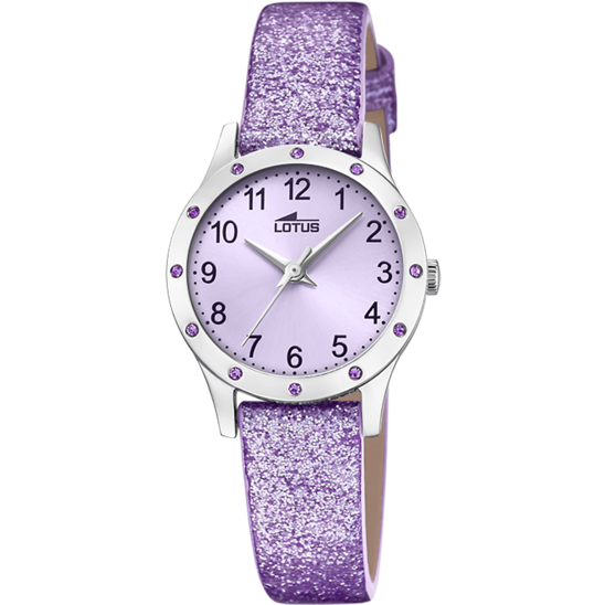 RELOJ INFANTIL LOTUS JUNIOR CON ESFERA MORADA 18624/3