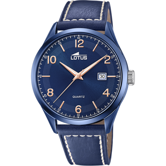 RELOJ DE HOMBRE LOTUS MINIMALIST CON ESFERA AZUL 18635/1