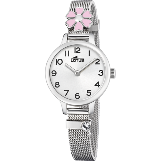 MONTRE LOTUS JUNIOR COLLECTION 18661/2 ARGENT, BRACELET EN ACIER, ENFANTS