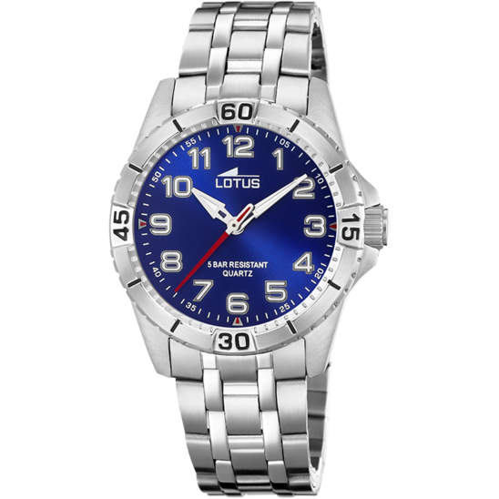 LOTUS KIDS'S BLUE JUNIOR COLLECTION STAINLESS STEEL WATCH BRACELET 18662/2