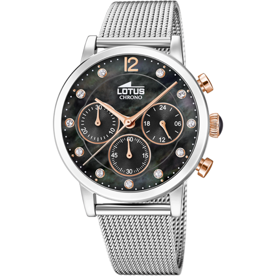 RELOJ DE MUJER LOTUS TRENDY CON ESFERA GRIS 18676/4