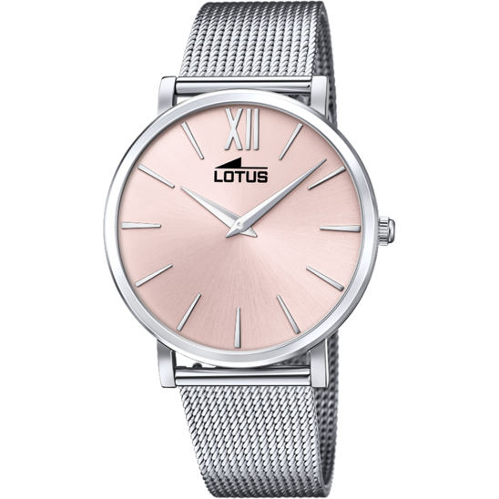 RELOJ DE MUJER LOTUS MINIMALIST CON ESFERA ROSA 18728/2