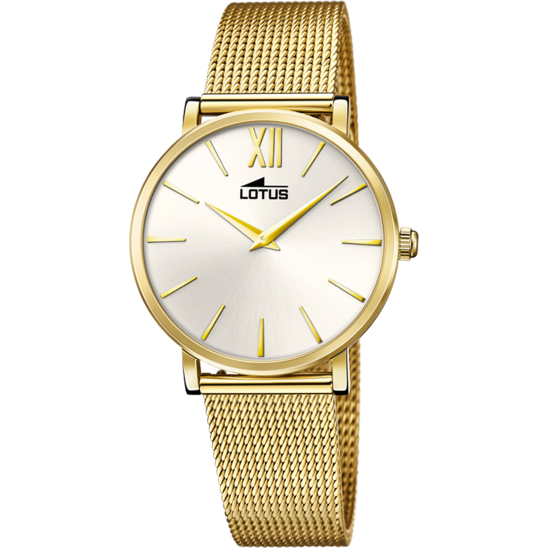 RELOJ DE MUJER LOTUS MINIMALIST CON ESFERA PLATEADA 18732/1