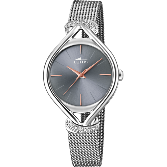 OROLOGIO LOTUS BLISS 18743/2 GRIGIO BRACCIALE IN ACIAIO, DONNA