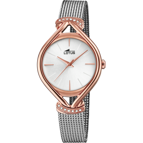 MONTRE LOTUS BLISS 18744/1 ARGENT, BRACELET EN ACIER, FEMME