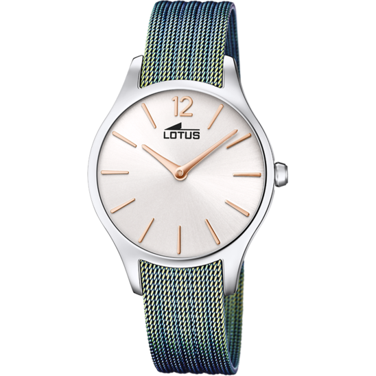 MONTRE LOTUS 18749/1 GRIS, BRACELET EN ACIER INOXYDABLE, FEMME