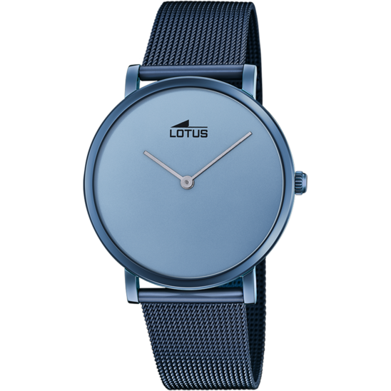 LOTUS RELOJ LOTUS MINIMALIST AZUL CORREA DE ACERO, HOMBRE - Moments Relojes  y Joyas