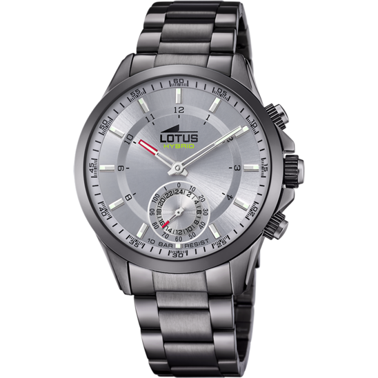 Reloj De Hombre Lotus Connected Con Esfera Gris 18807/1