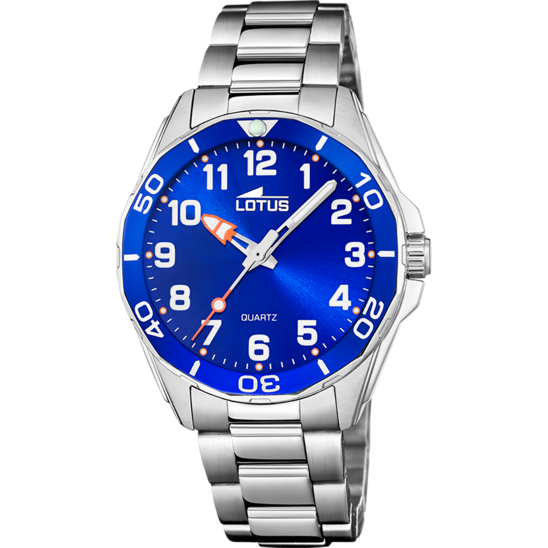LOTUS KIDS'S BLUE JUNIOR COLLECTION 316L STAINLESS STEEL WATCH BRACELET 18860/1