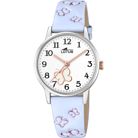 LOTUS KIDS'S WHITE JUNIOR COLLECTION LEATHER WATCH BRACELET 18864/3