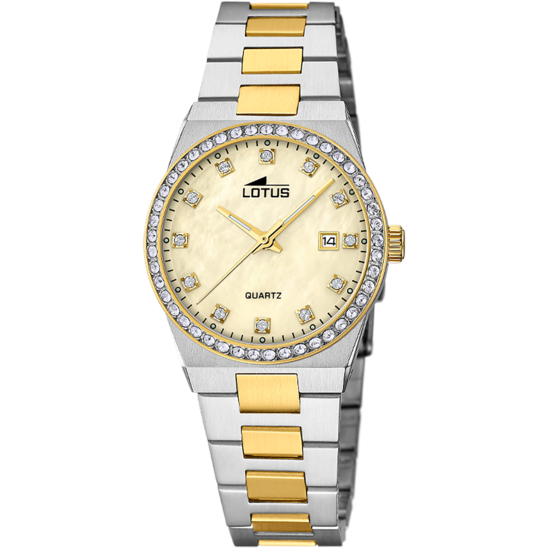 lotus RELOJ LOTUS FREEDOM 18886/C BEIGE CORREA DE ACERO INOXIDABLE 316L MUJER