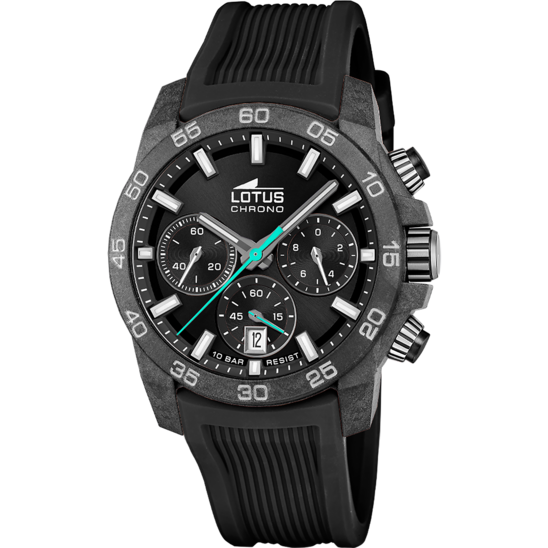 lotus RELOJ LOTUS CHRONO 18974/3 NEGRO CORREA DE CAUCHO HOMBRE