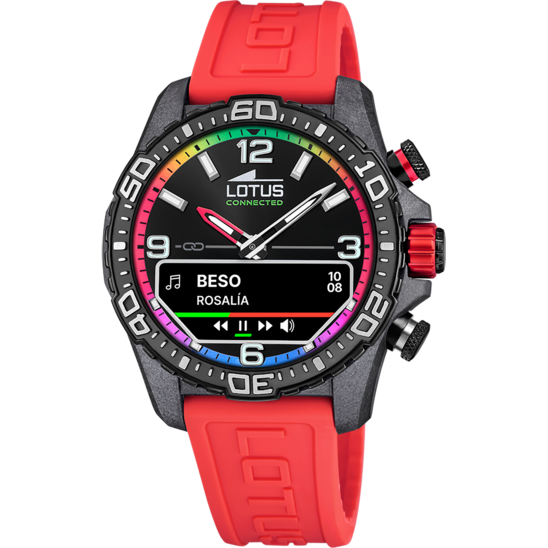 Reloj De Hombre Lotus Connected D Rojo 20000/6