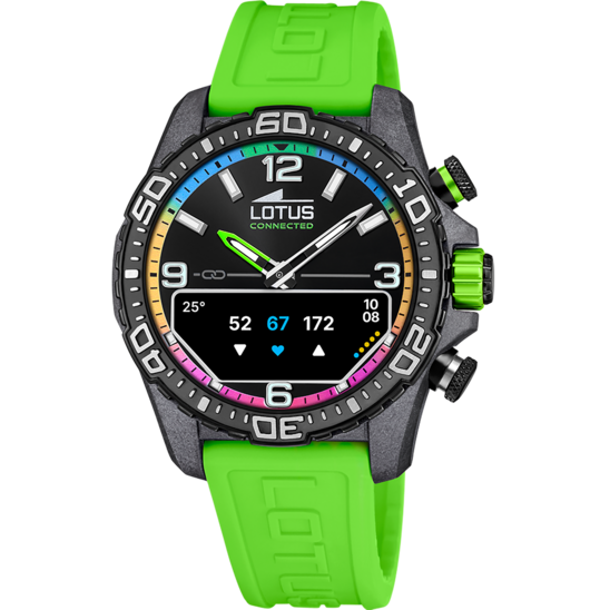 Reloj De Hombre Lotus Connected D Verde 20000/a