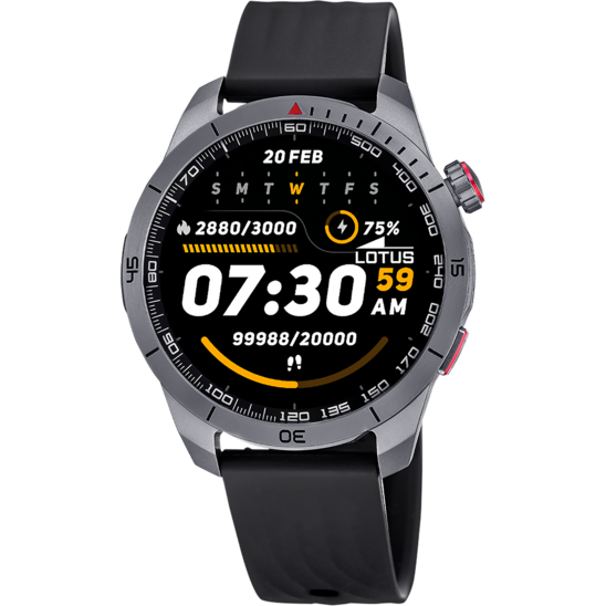 Smartwatch Lotus Smartime Paso X Gps Integrado 50209/1