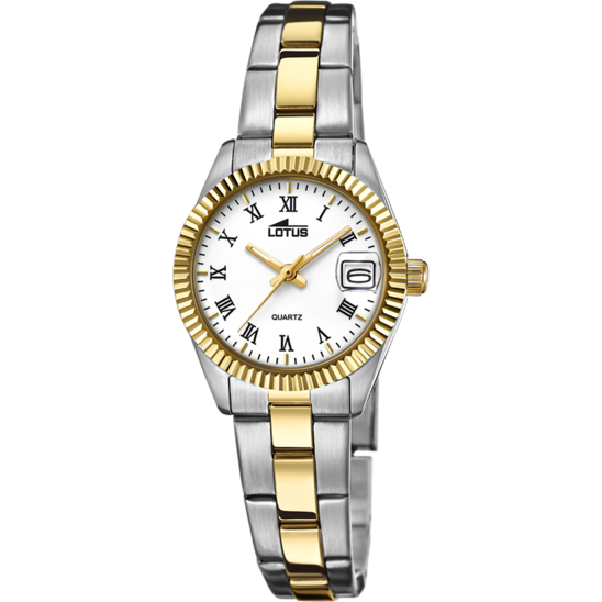 LOTUS WOMEN'S WHITE EXCELLENT STAINLESS STEEL WATCH BRACELET 9749/1