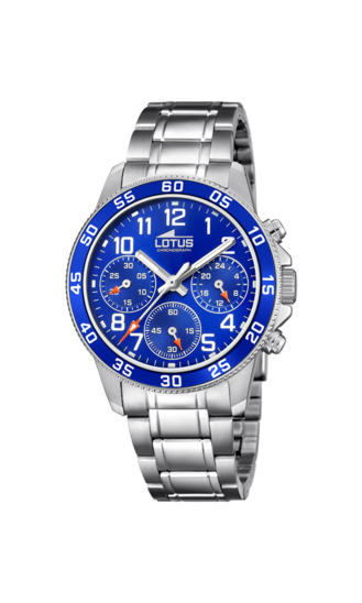 LOTUS KIDS'S BLUE JUNIOR COLLECTION STAINLESS STEEL WATCH BRACELET 18580/6