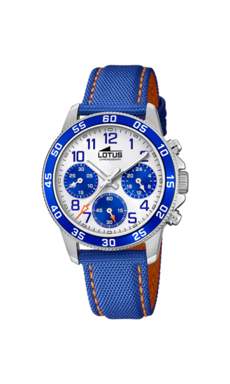Lotus Orologio Cronografo Uomo 18945/1 – Cassa In Acciaio, Cinturino In Gomma, Impermeabile 10 Bar (100m) - 3