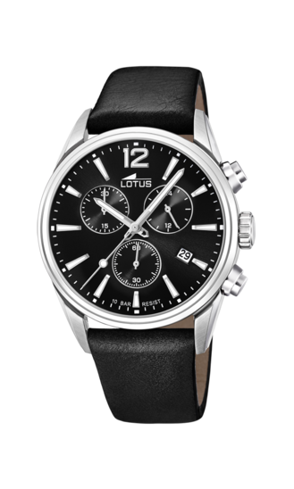 Lotus Orologio Cronografo Uomo Quarzo - Cinturino Acciaio Inox, Modello 18700/2