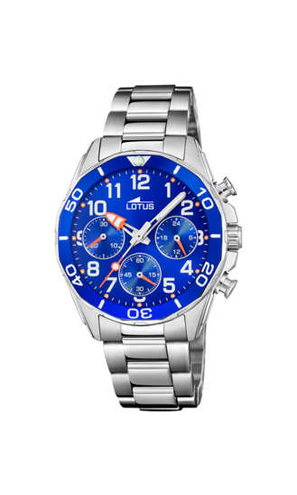 LOTUS KIDS'S BLUE JUNIOR COLLECTION 316L STAINLESS STEEL WATCH BRACELET 18858/1