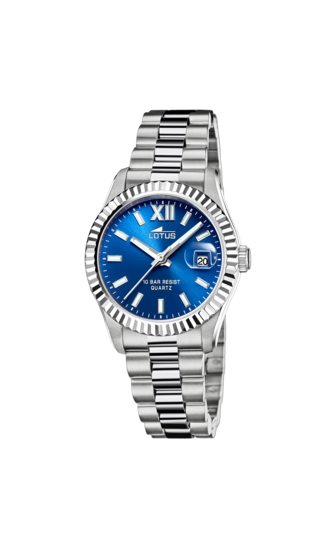 WOMEN'S LOTUS FREEDOM WATCH WITH BLUE DIAL 18930/5