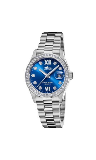 WOMEN'S LOTUS FREEDOM WATCH WITH BLUE DIAL 18933/3