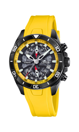 Orologi giallo Lotus