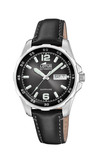 Orologio Lotus Uomo Multifunzione Al Quarzo, Cassa In Acciaio Placcato Oro Rosa 41 Mm, Cinturino In Pelle Marrone