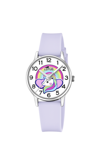 Lotus 18657/1 Junior Collection 2019 - Orologio Da Bambina Per Comunione, Quadrante Rosa, Cinturino In Pelle
