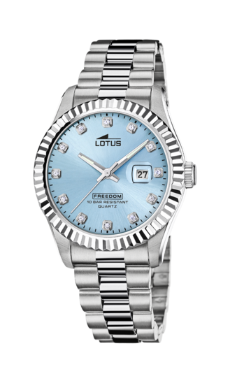 Lotus Orologio Elegante Modello 18715/1 - Cassa Rettangolare In Acciaio Inox Con Vetro Minerale - Colore Argento