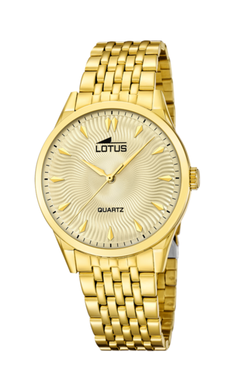 Lotus Orologio Analogico Al Quarzo – Cassa In Acciaio E Cinturino In Pelle – Design Minimalista – 18499/1 - 2