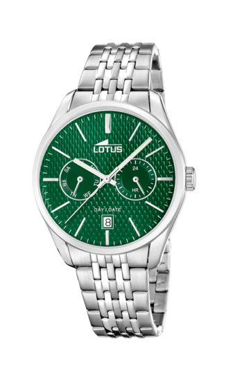 Lotus Orologio Uomo Acciaio Inox Grigio Classic da Polso UL18807