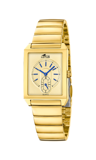 Lotus Orologio Uomo Square Series – Cassa E Cinturino In Acciaio Inox 316L Grigio – Modello 18983/1 - 2