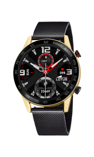 SMARTWATCH LOTUS 50019/1 MET RVS 316L ARMBAND, BLUETOOTH, MANNELIJK