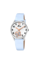 LOTUS KIDS'S WHITE JUNIOR COLLECTION LEATHER WATCH BRACELET 18406/G