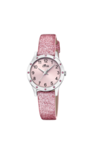 LOTUS KIDS'S PINK JUNIOR COLLECTION LEATHER WATCH BRACELET 18624/2