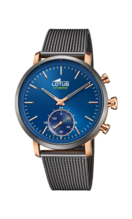LOTUS MEN'S BLUE CONNECTED STAINLESS STEEL 18805/2