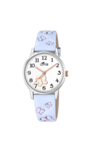 LOTUS KIDS'S WHITE JUNIOR COLLECTION LEATHER WATCH BRACELET 18864/3