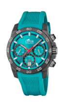 Reloj de hombre 18975/6 Chrono de caucho azul · LOTUS · El Corte Inglés