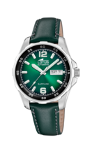 Lotus Doom Orologio Uomo Analogico Al Quarzo - Cassa Nera Acciaio Inox, Cinturino In Pelle Di Vitello, 45mm - 3