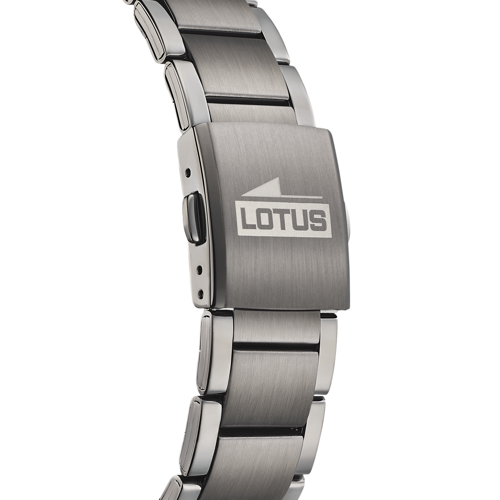 Lotus men's black Chrono stainless steel watch bracelet 18684/3