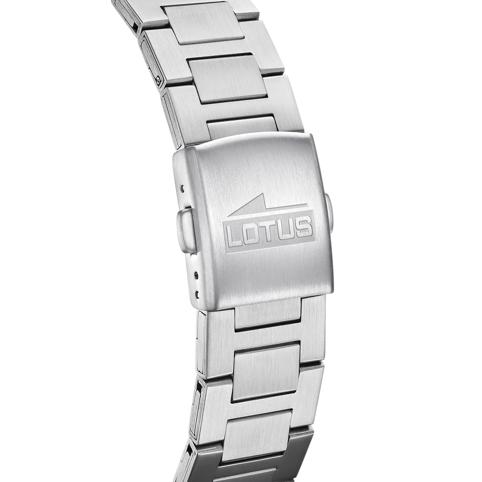 LOTUS Orologio Uomo Analogico Acciaio Inox 316L Grigio - Quarzo - Cronografo - Calendario - Vetro Minerale - Impermeabile 10 ATM Casual 18682/2 Chrono