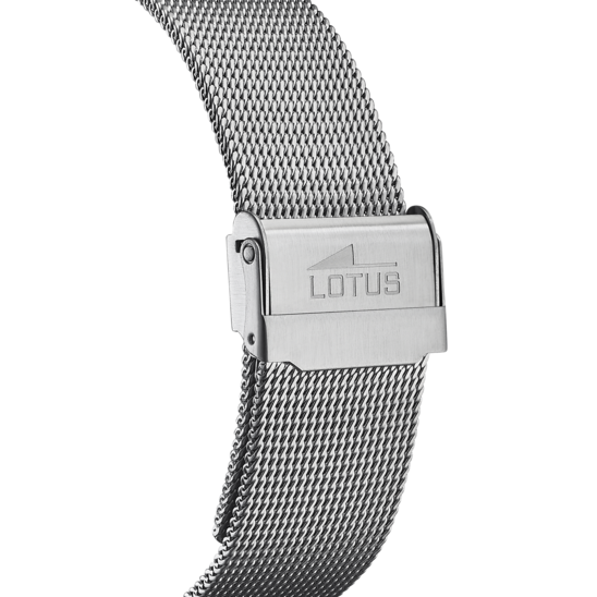 Lotus Orologio Uomo Cronografo 10138/3 – Cassa Acciaio 44mm, Quadrante Blu, Cinturino Milanese E Movimento M0S20