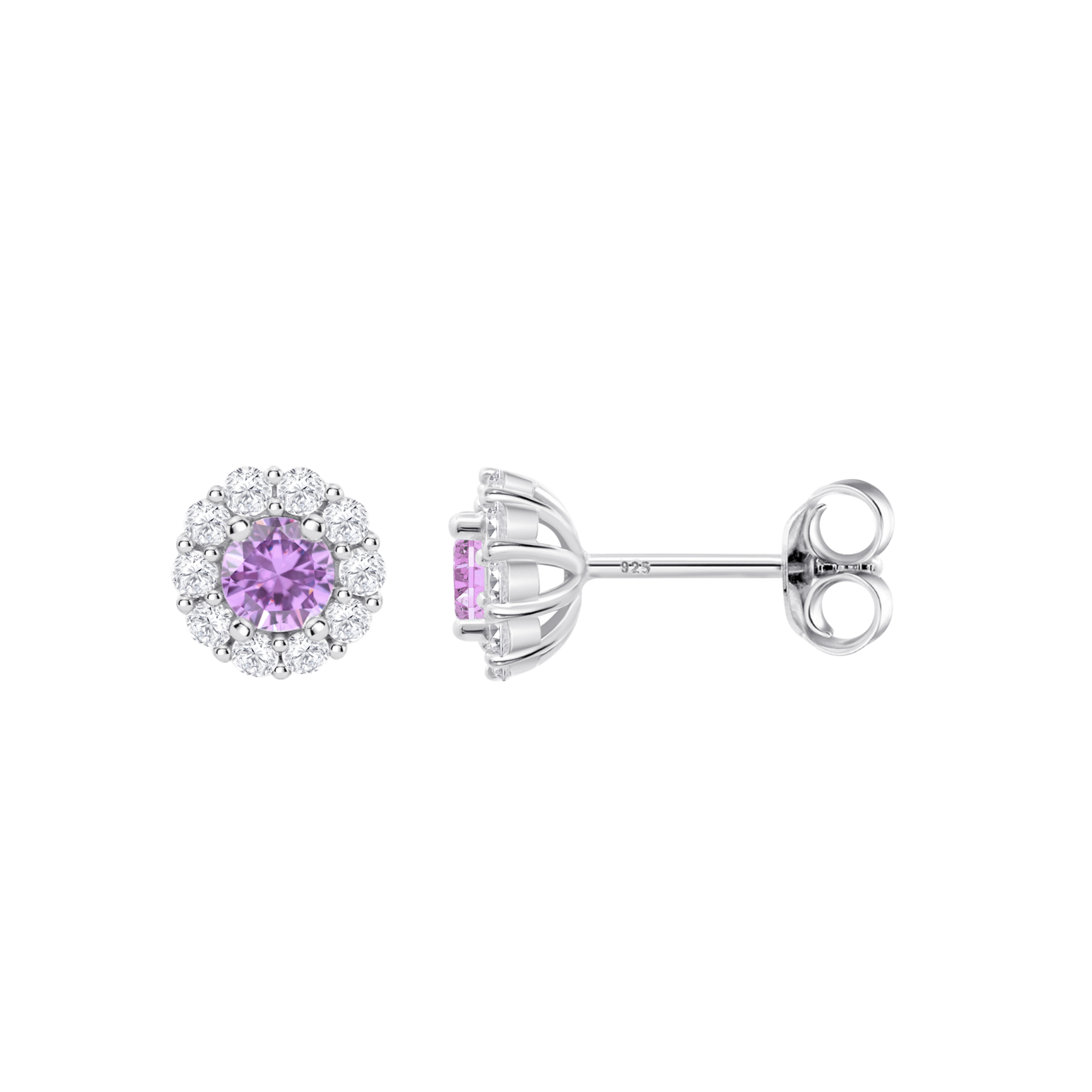 LOTUS Silver Orecchini LP1290-4/1 Pure Essential Argento Zirconi incastonati Donna